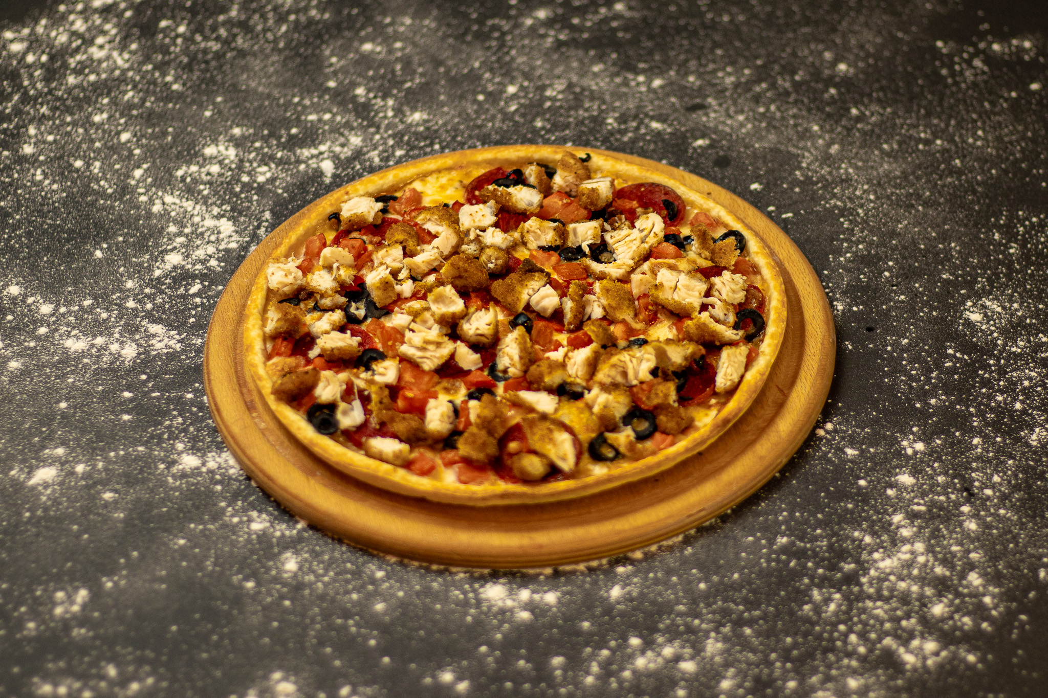Çıtır Tavuk Pizza